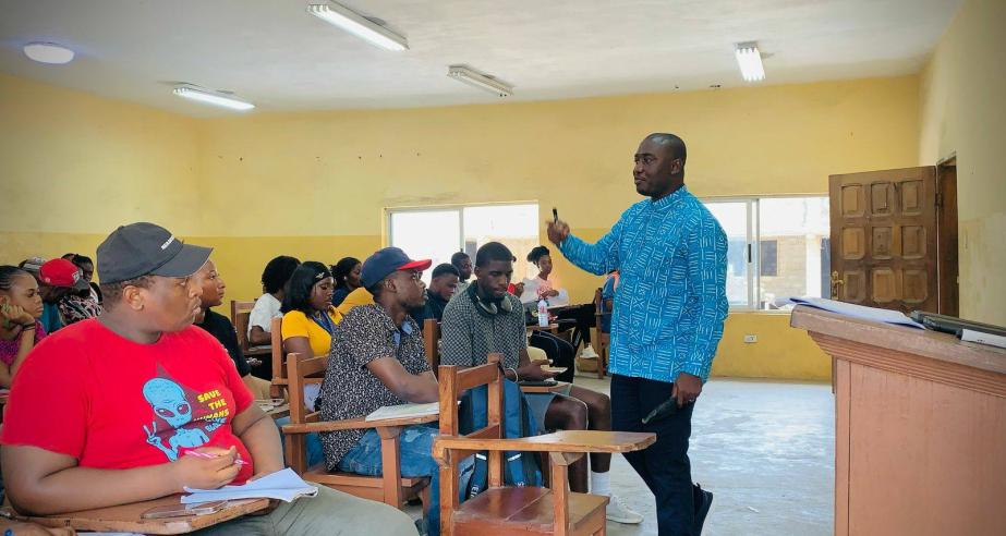 LEITI Engages Students at Stella Maris Polytechnic University on the EITI Implementation in Liberia  