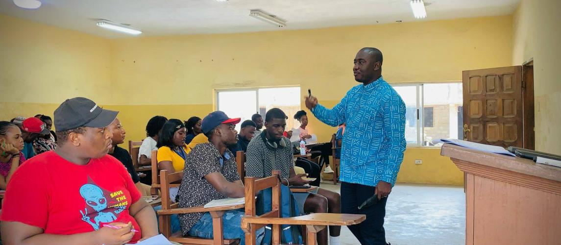 LEITI Engages Students at Stella Maris Polytechnic University on the EITI Implementation in Liberia