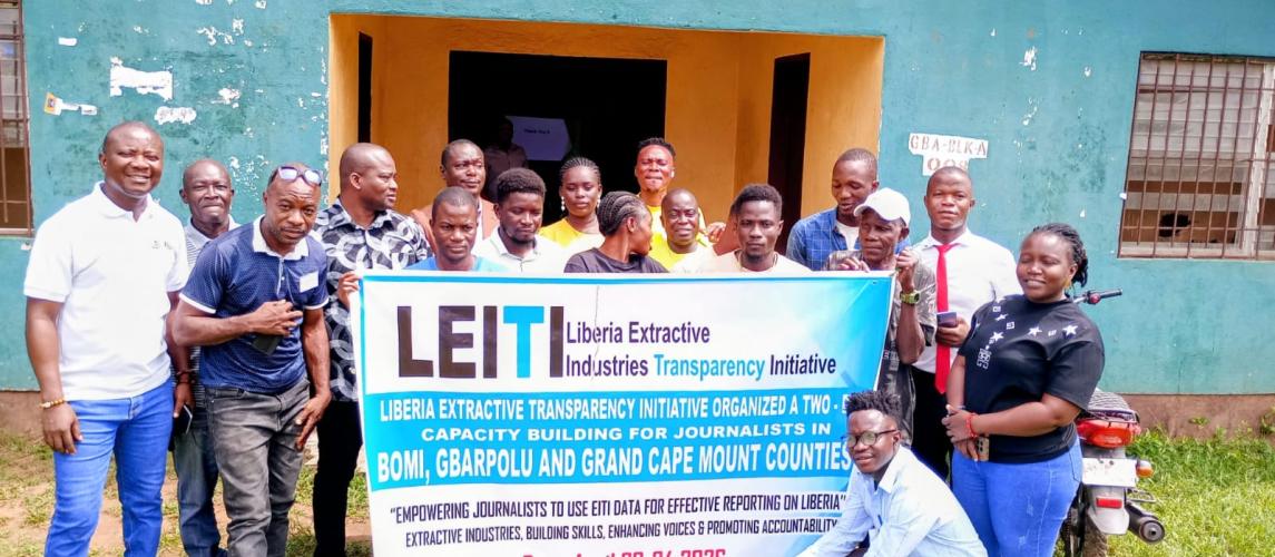 LEITI engagement with fifteen (15) rural journalists 